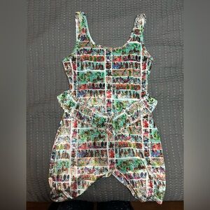 Fashion Brand Company Velvet Romper